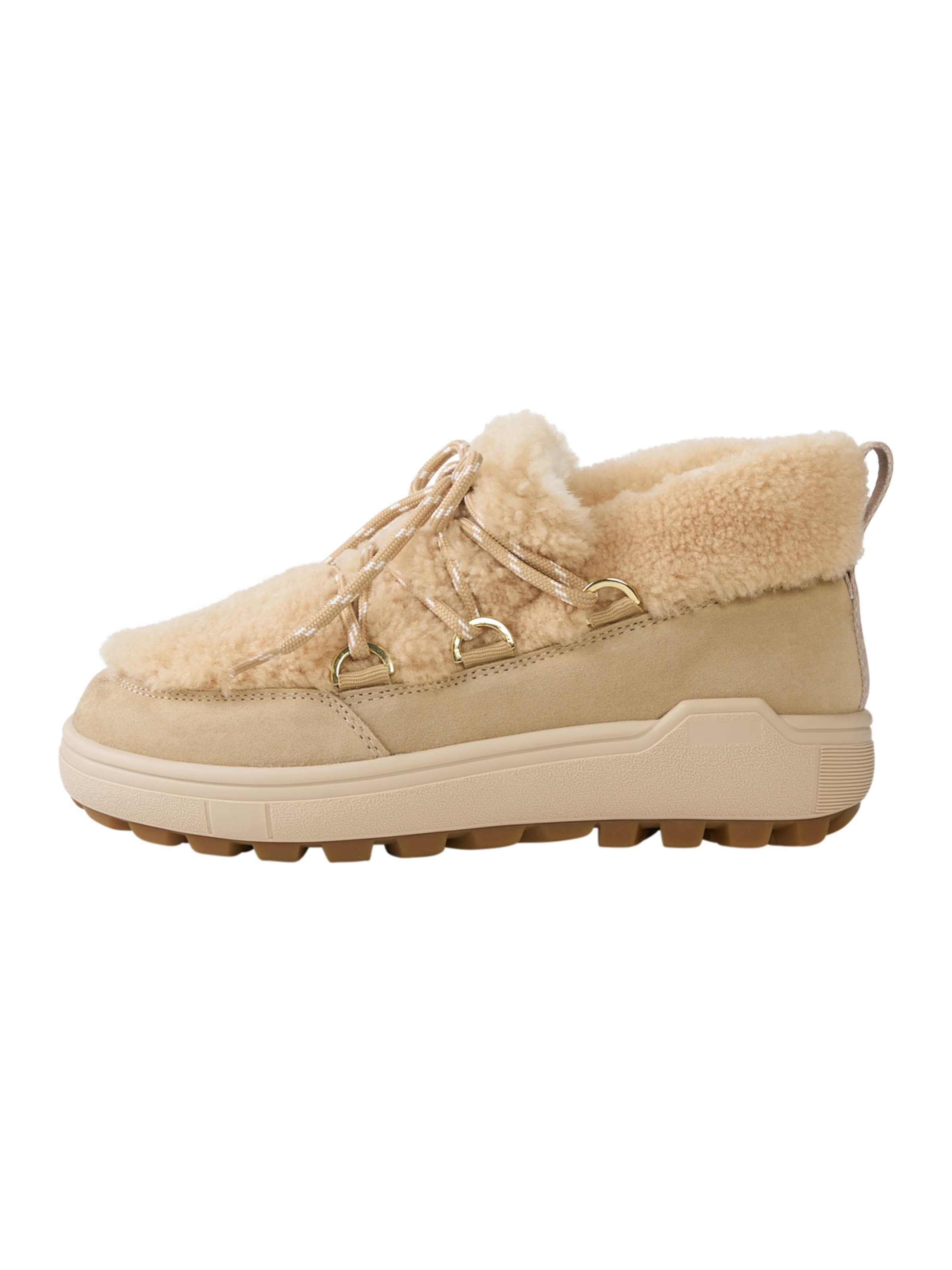 BOGNER Boots in Beige: Vorderseite