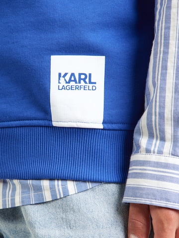 Karl Lagerfeld Bluzka sportowa w kolorze niebieski
