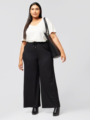 Guido Maria Kretschmer Curvy Loose fit Trousers 'Ines' in Black