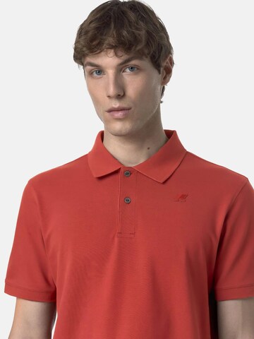 K-Way - Camiseta 'K-WAY AMEDEE PIQUE SLIM T-Shirt e Polo' en rojo
