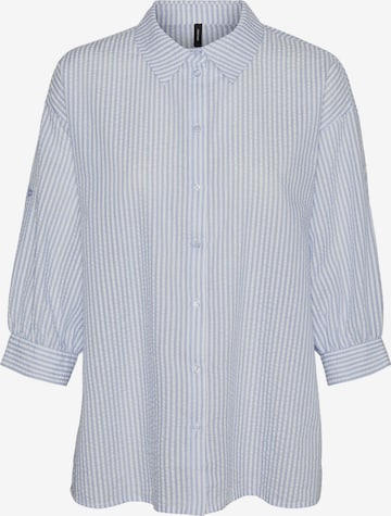 Vero Moda Curve - Blusa 'MOLLY' en azul: frente