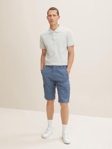 TOM TAILOR Cargo Pants in Blue