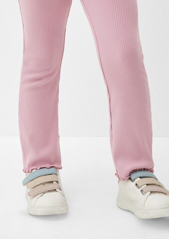 s.Oliver Flared Leggings in Roze