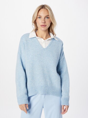 BOSS Sweater 'Fondianan' in Blue: front