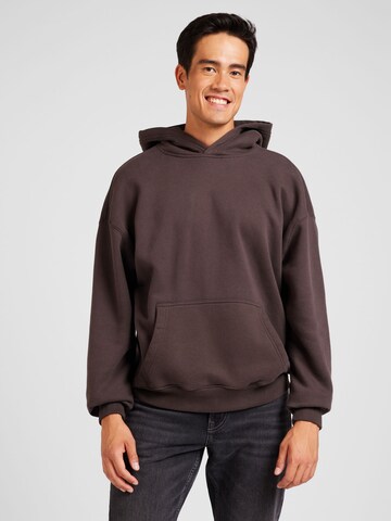 Sweat-shirt HOLLISTER en marron : devant