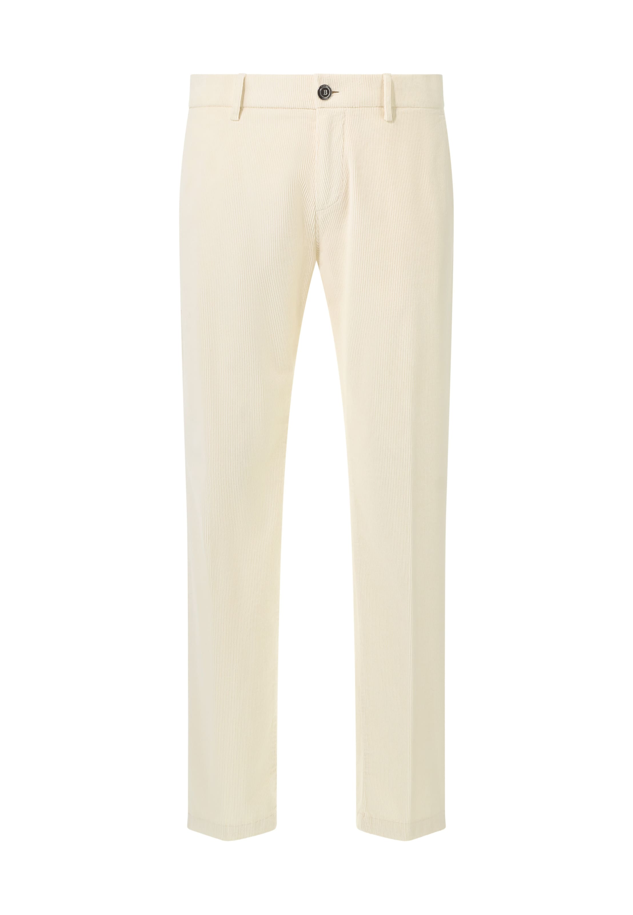 Boggi Milano tavaline Viikidega püksid, värv beež: eest vaates