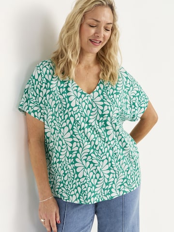 Cellbes of Sweden Shirt in Groen: voorkant