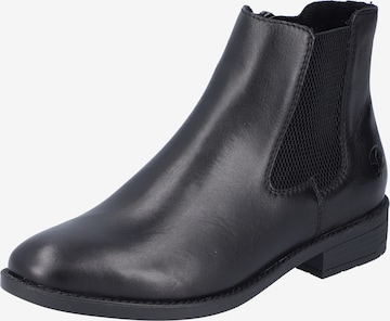 Rieker Booties in Black: front