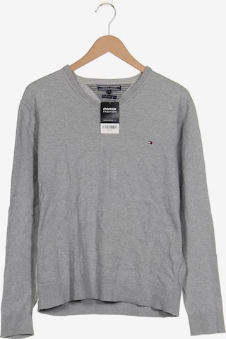 TOMMY HILFIGER Pullover XL in Grau: Vorderseite