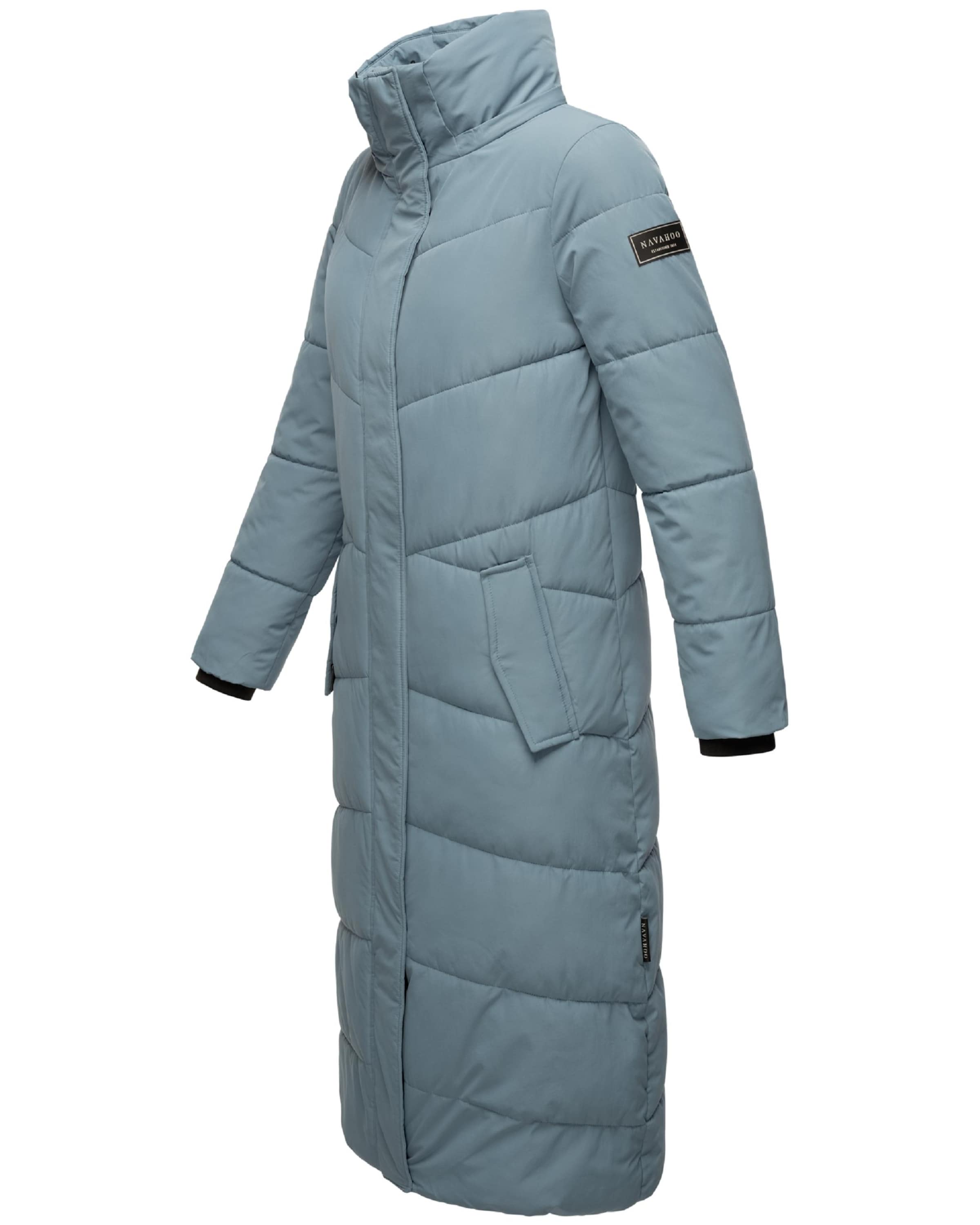 NAVAHOO Χειμερινό παλτό 'Hingucker XIV' σε μπλε
