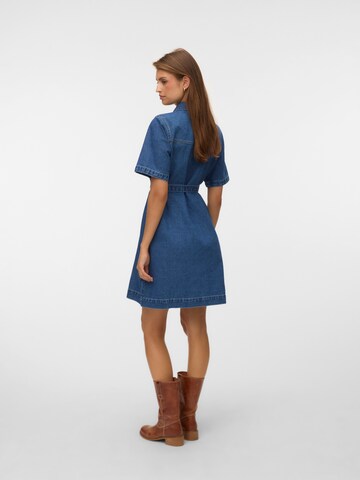 VERO MODA - Vestido camisero 'VMLOUISE' en azul