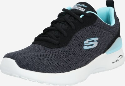 SKECHERS Nizke superge | turkizna / črna barva, Prikaz izdelka