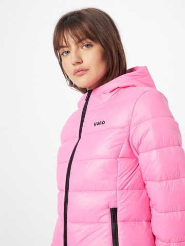 HUGO Red Between-season jacket 'Famara' in Pink