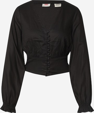 LEVI'S ® Блуза 'Tamara Ls Blouse' в черно: отпред