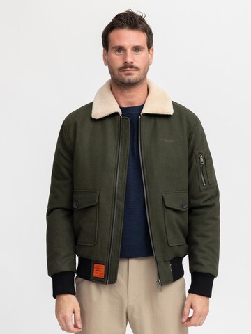Bombers Winterjas 'AVIATOR MEN' in Groen