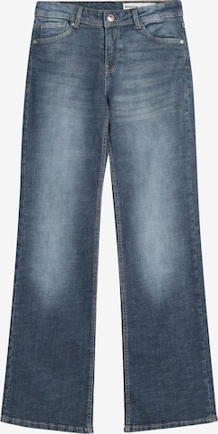Bootcut Jeans de la Bershka pe albastru: față