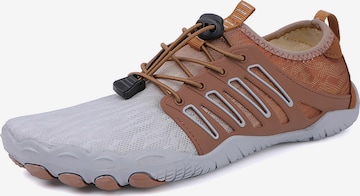 DOTALES Sneaker low 'DOTALES - SlipStep Barfußschuhe' in Braun: Vorderseite
