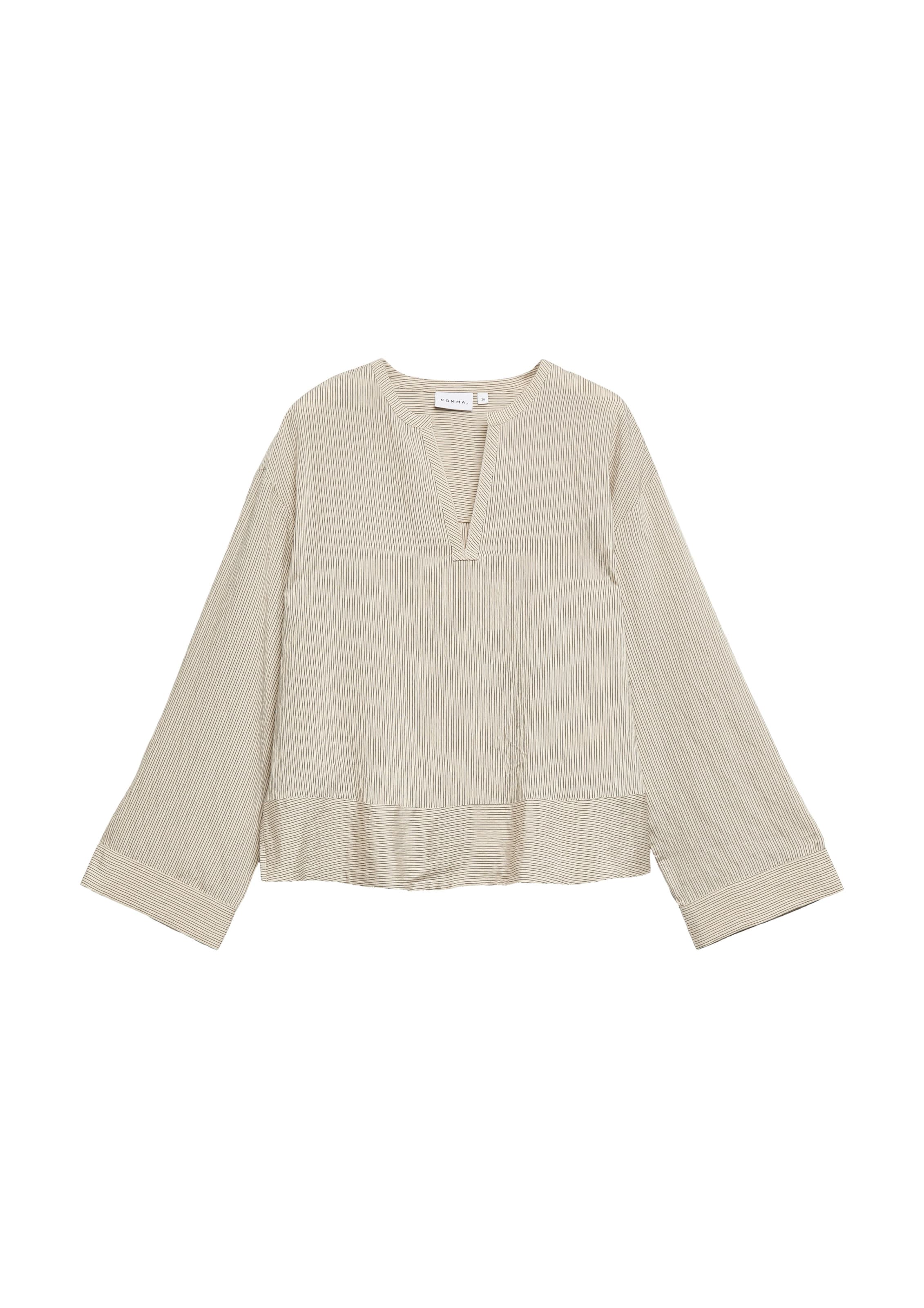 COMMA Bluse in Beige: Vorderseite