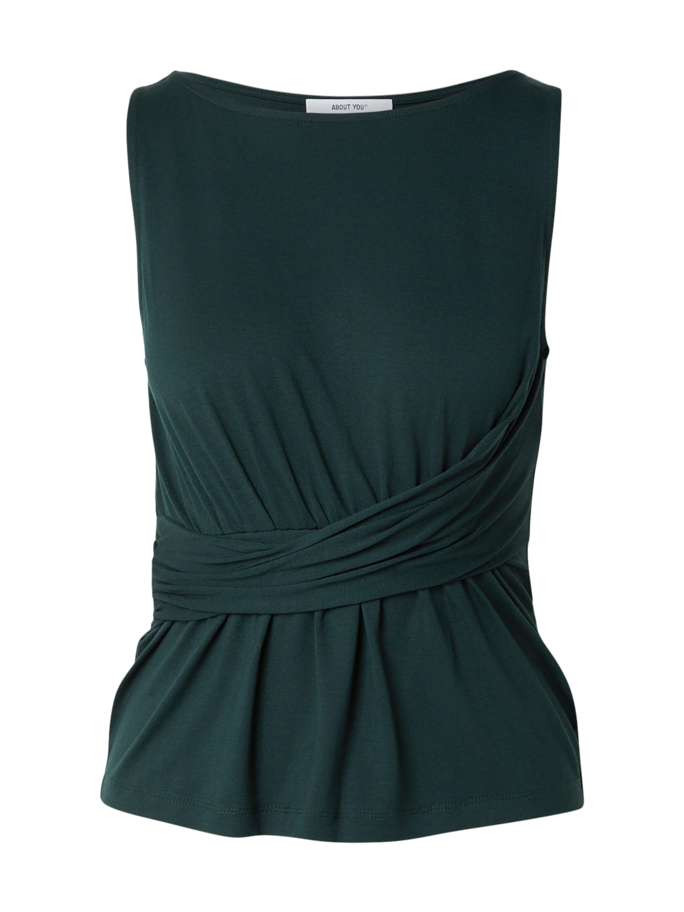 ABOUT YOU - Top 'Pearl' em verde: frente