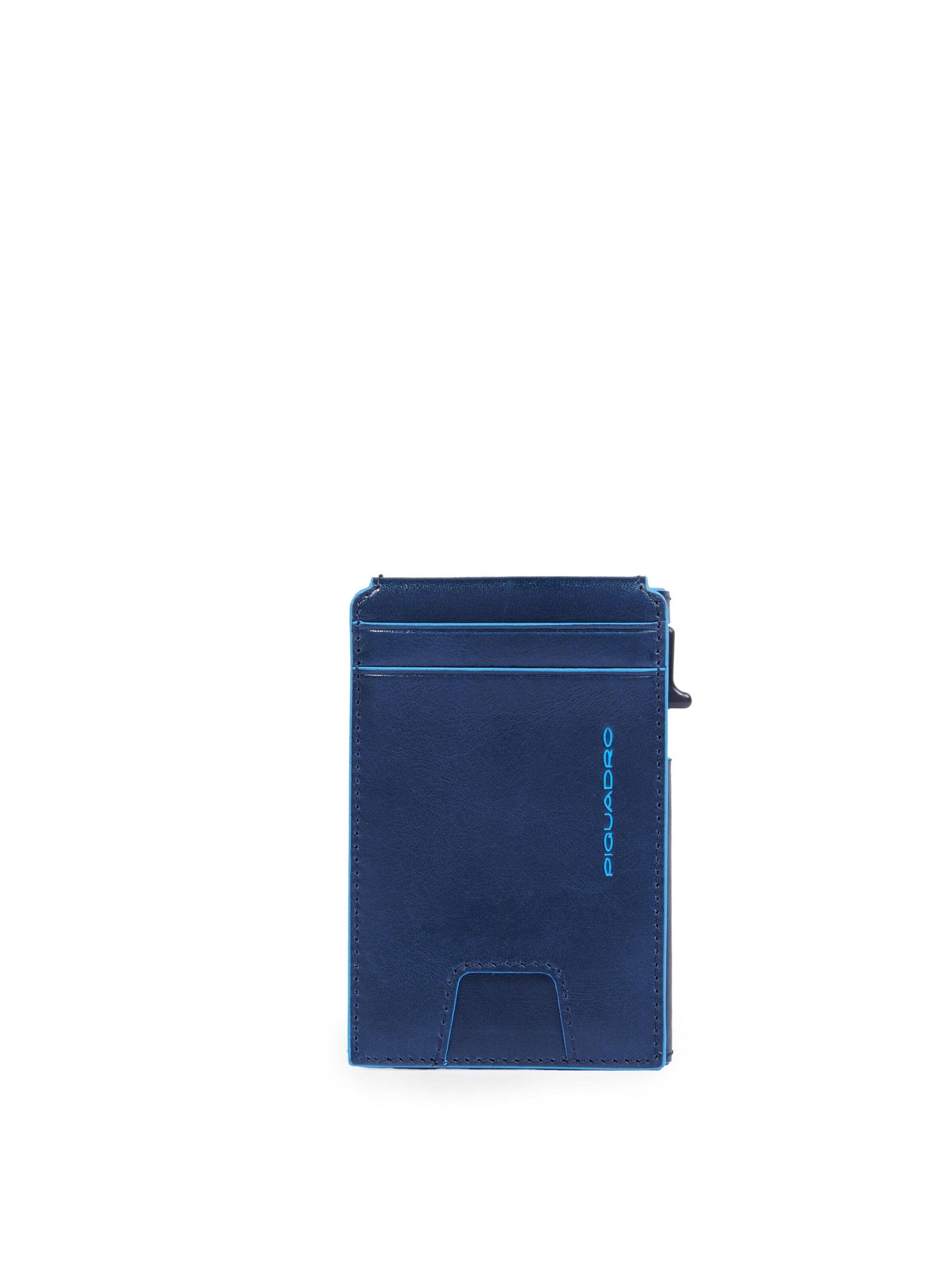 Piquadro Portemonnaie‌‌‌‌‌‌‌‌‌ in Blau: Vorderseite