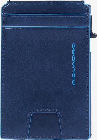 Piquadro Portemonnaie in Blau: Vorderseite