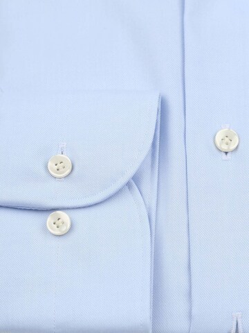 Profuomo Slim fit Button Up Shirt in Blue