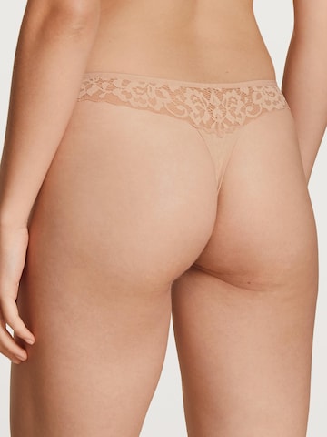 CALIDA String 'Natural Comfort Lace' in Roze