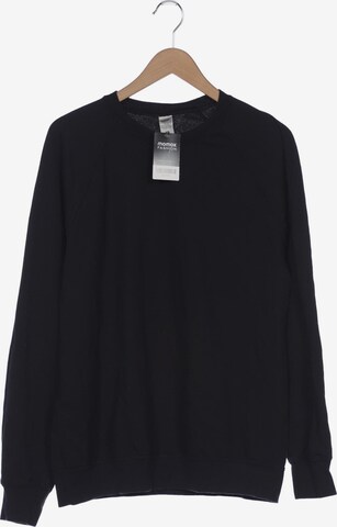FRUIT OF THE LOOM Sweatshirt & Zip-Up Hoodie in XL in Black: front