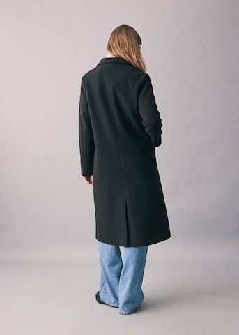 MANGO TEEN Mantel 'Galesn' in Schwarz