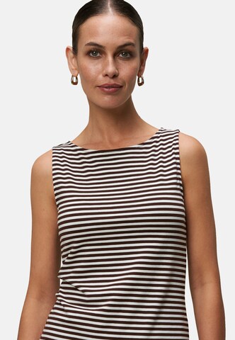 Top di zero in marrone