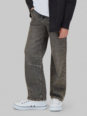 Calvin Klein Jeans Barrel Jeans in Grau: Vorderseite