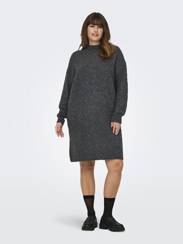 ONLY Carmakoma - Vestido de punto 'LITA' en gris