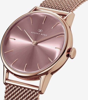 August Berg Analog Watch in Gold