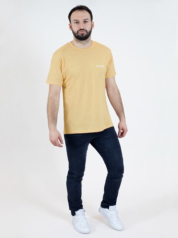 T-Shirt 'Ludis' SPITZBUB en beige