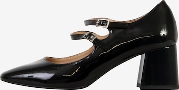 Décolleté di Corina in nero: frontale