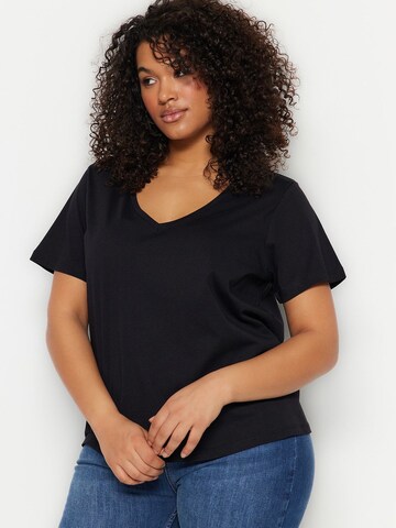 T-shirt Trendyol Curve en noir