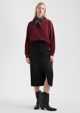 QS Sweatshirt in Rot