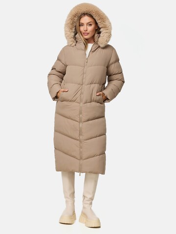 Threadbare Winter Coat in Beige