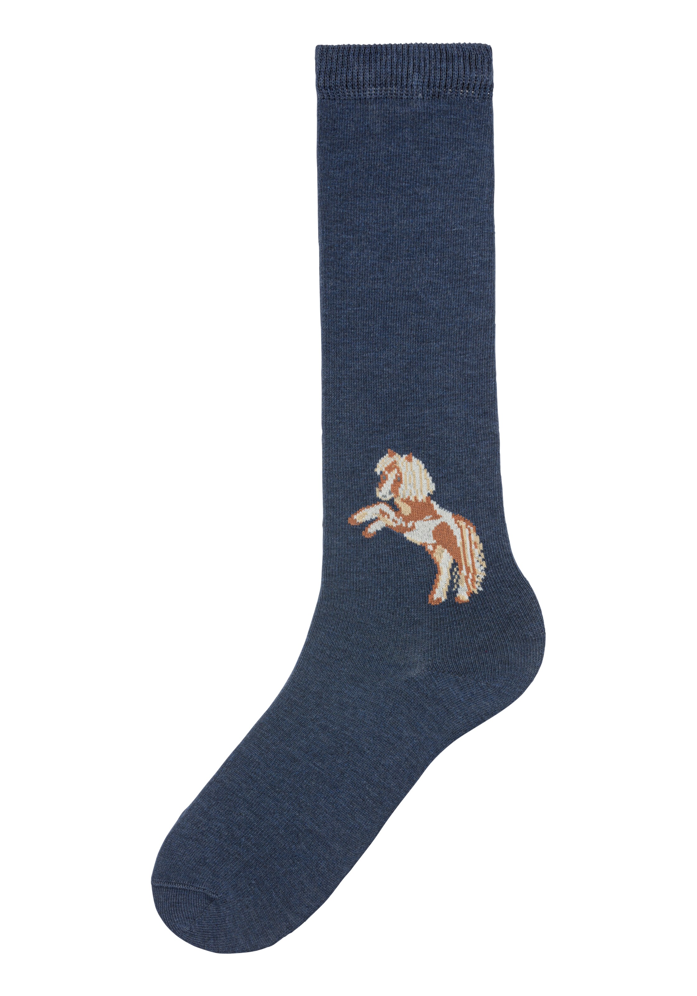 H.I.S Kniestrümpfe in Blau