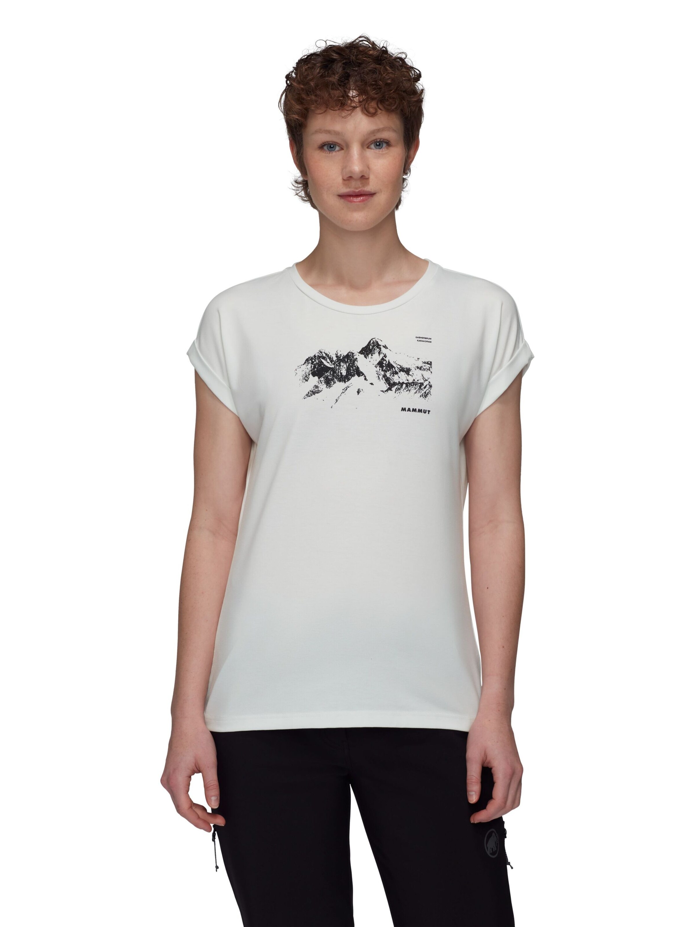 MAMMUT Funktionsshirt ‘8035m’ in Weiß: Vorderseite