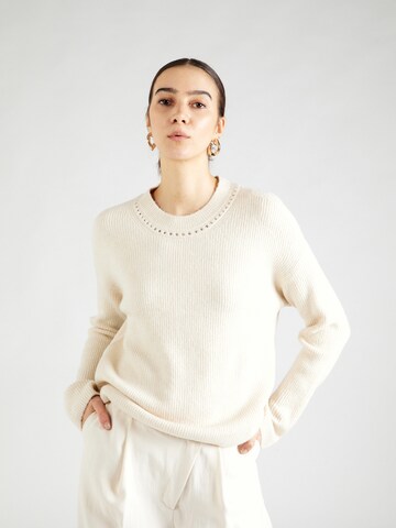 GAP Sweater 'FOREVERCOZY' in White: front