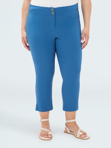 Fiorella Rubino Skinny Broek in Blauw