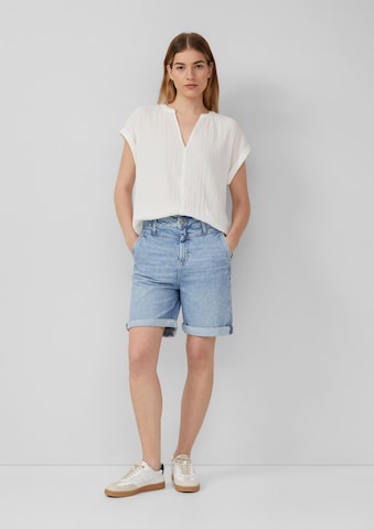 s.Oliver Bluse in Weiß