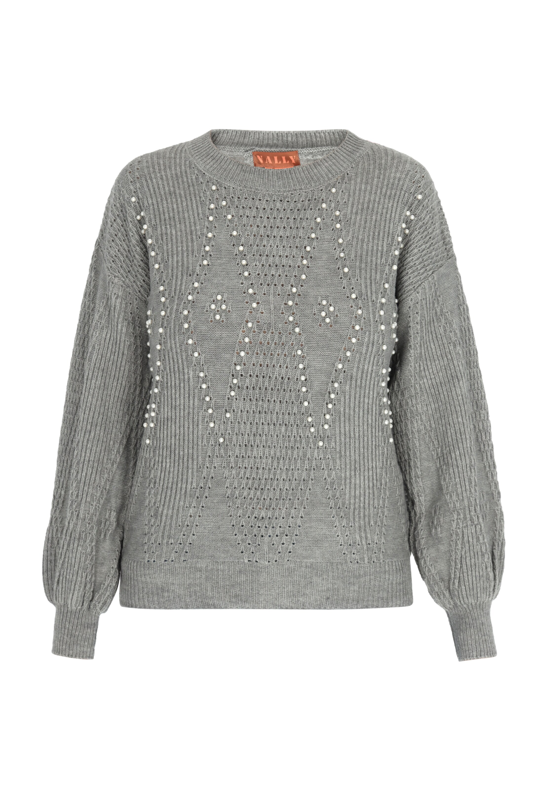 NALLY Trui in Grijs: voorkant