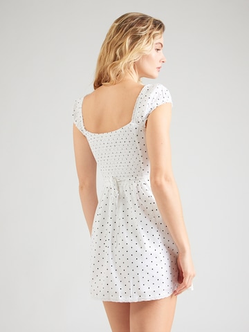 Robe d’été HOLLISTER en blanc