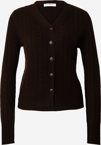 Pure Cashmere NYC Strickjacke 'CLASSIC' in Braun: predná strana