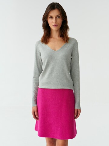 TATUUM Sweater 'TESSA 2' in Grey: front