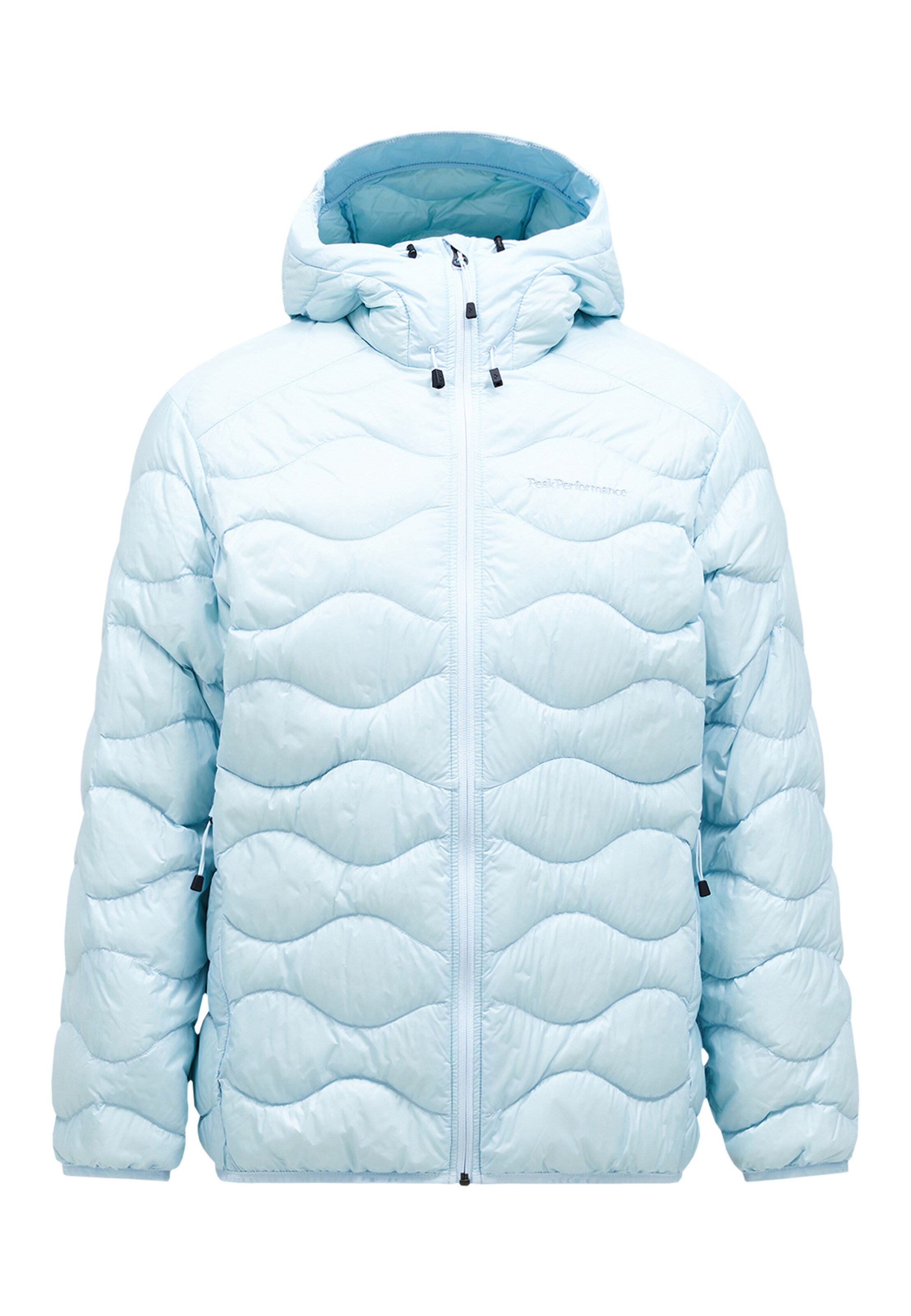 PEAK PERFORMANCE Steppjacke M Helium Down Hood Jacket in Blau: Vorderseite
