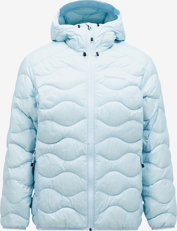 PEAK PERFORMANCE Steppjacke M Helium Down Hood Jacket in Blau: Vorderseite
