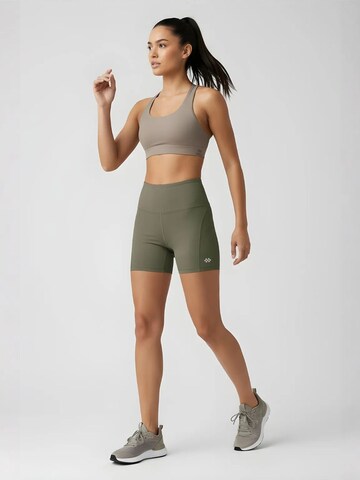 Tommy LifeSkinny Tajice 'Gamaschen' - zelena boja